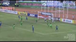 Highlight Persib vs Persebaya Babak 8 Besar ISL 2014 [upl. by Klapp323]