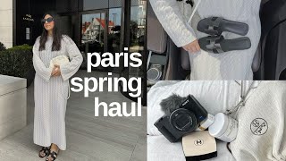 Paris  Luxury Spring Haul I Hermes Chanel House of Dagmar Almada Label Diptyque Thrifting [upl. by Alyda960]