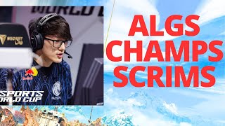 100T iiTzTimmy ALGS INTERNATIONAL CHAMPS SCRIMS WITH NEW 100 THIEVES TEAM [upl. by Eadie]