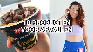 10 Top producten voor afvallen  Mijn favorieten van afgelopen maand [upl. by Nauqal376]