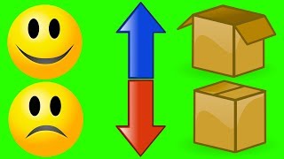 Learn Opposites Teaching Learning About Opposites Video for Children Preschool Toddlers Kids [upl. by Key]