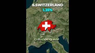 Top 10 Safest amp Dangerous Countries And Their PEAK 😈 top10 safest dangerous shorts countries [upl. by Nwahsir]