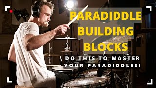 Developing your paradiddle Drumlesson [upl. by Erialb]