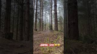 Jumping session at Wareham forest [upl. by Ennoitna141]