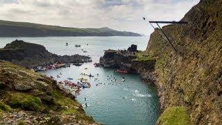 Red Bull Cliff Diving World Series 2012  WalesGBR  Event Highlights [upl. by Pennington]