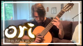 Ori and the Blind Forest  Ori Lost in the Storm  Classical Guitar [upl. by Joh135]