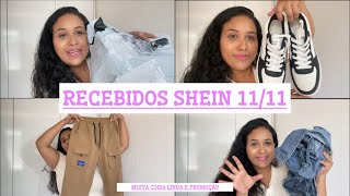 RECEBIDOS SHEIN 1111 SALE MUITA COISA LINDA E SITE RECHEADO DE PROMOÇÕES🛍️E NOVIDADES COM A VOLTA [upl. by Addie]