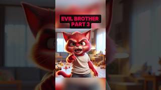 Mom Slap Evil Brother Part 3 kitty cat cutecat catstory aicat kitten lovelycat [upl. by Jaala797]