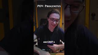 POV Progenitus  Magic The Gathering  shorts edh mtg commander [upl. by Annawahs224]