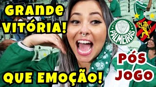 O PALMEIRAS É O TIME DA VIRADA QUE EMOÇÃO  PÓS JOGO PALMEIRAS 2 X 1 SPORT [upl. by Lanny]