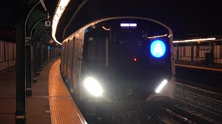 MTA New York City Subway  Lefferts Blvd Bound R211A A Train  104th Street [upl. by Levins27]