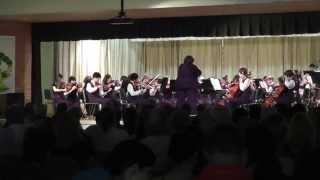 Young Jr High Symphony Orchestra Spring Concert 2013 performing Song of the Winter Moon [upl. by Zipah]