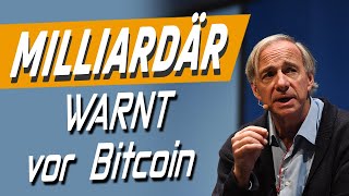 Ray Dalio Bitcoin ist KEINE Alternative [upl. by Iz]