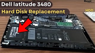 Dell Latitude 3480 Dard Disk Replacement  Install SSD M2 2242 in Dell Latitude 3480 [upl. by Anoed917]