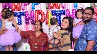 Kasshvi kuhu Birthday Celebration unicorntheme minihousedecorations celebrations birthdayparty [upl. by Annodal]