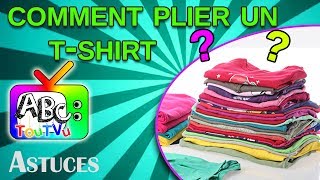 Comment plier un tshirt [upl. by Annetta714]