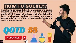 An unknown compound of carbon hydrogen and thecurlychemist9953 jeepyq jeemains jeeadvanced [upl. by Relyk]