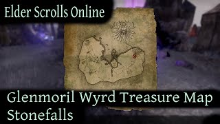 Glenmoril Wyrd Treasure Map Stonefalls Elder Scrolls Online ESO [upl. by Elianora]