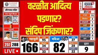 Worli Vidhansabha Result LIVE  Aditya Thackeray पडणार संदिप जिंकणार  Maharashtra Election [upl. by Annahgiel]