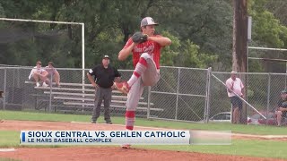 Sioux Central Vs Gehlen Catholic [upl. by Adnohsat]