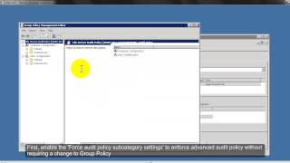 Advanced Audit Policy Configuration for File Servers [upl. by Jonme730]