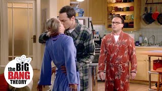 Penny amp Sheldon Kiss  The Big Bang Theory [upl. by Carlyle340]