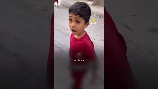 Gaza boy shows the ruins of his neighborhood [upl. by Lindly781]