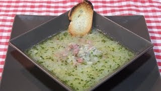 Receta de la sopa de almejas [upl. by Salis555]