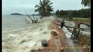 Air pasang besar keadaan pantai di Selangor terkawal [upl. by Botzow]