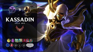 Kassadin Mid vs Akshan  EUW Grandmaster Patch 142 [upl. by Oniger]