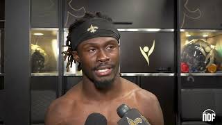 Saints CB Isaac Yiadom on the next man up mentality and taking advantage of opportunities [upl. by Noramac372]