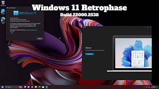 Windows 11 Retrophase The MOST Modern Windows 11 mod [upl. by Ham]