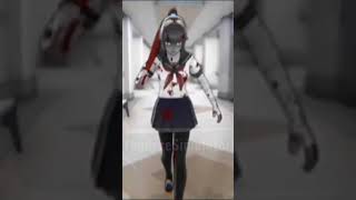 red eyes black dragon chain yandere simulator edit yanderesimulator yandere anime [upl. by Modla]