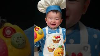 Adorable Baby Fashion Show Food Toddlers cute fashion baby viral LittleVeggieStars [upl. by Nevad503]