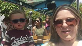 Colton train ride at Kemah Boardwalk [upl. by Yessej]