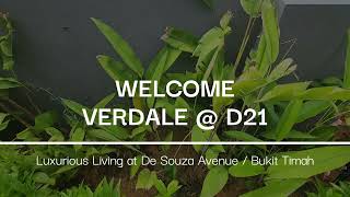 VERDALE Luxurious Condominium at De Souza Avenue  Bukit Timah [upl. by Aissilem499]