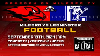 Milford Scarlet Hawks Football  September 13 2024 vs Leominster [upl. by Nealy]