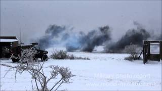 AMX10 RCR VBL AANF1 GALIX grenad launcher in firing [upl. by Novyaj]