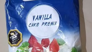 वनीला प्रीमिक्स से केक कैसे बनाएं। cakerecipe cake homemade bakery vanilla recipe food yt [upl. by Janetta]