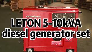 LETON 510kVA diesel generator product show [upl. by Elwyn]