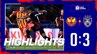 𝐇𝐈𝐆𝐇𝐋𝐈𝐆𝐇𝐓𝐒  SELANGOR FC 03 JOHOR DARUL TAZIM  LIGA SUPER 202425 [upl. by Attehcram]