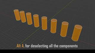 Blender 3D  EDITING amp SELECTING MESH COMPONENTS tutorial [upl. by Beatrix113]