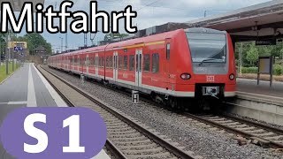 SBahn Hannover  Mitfahrt im ET424 auf der S1 Hannover Hbf  Minden Westf [upl. by Mulloy223]