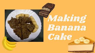 Cooking Banana Cake in Rice Cooker [upl. by Jempty]