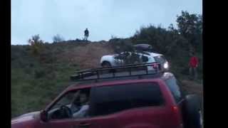 Dacia Duster vs Nissan Terrano  Off Road Climb [upl. by Suirred847]