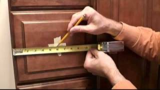 How to Install Knobs on Bathroom Vanity Drawers Video [upl. by Wilber]