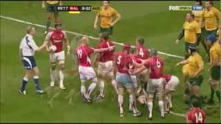 Wales destroy Wallabies scrum [upl. by Lars636]