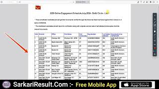 India Post GDS Result  Merit List 2024 Kaise Check Kare  GDS 44228 Post Results Sarkari Result [upl. by Noella]