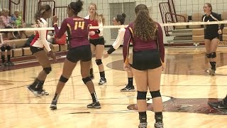 McCutcheon Volleyball vs Twin Lakes [upl. by Ydoow]