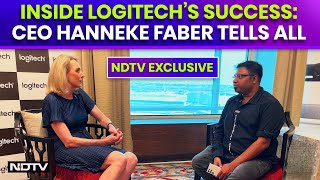 Logitech  ChipChat with Hanneke Faber Global CEO of Logitech  NDTV Exclusive [upl. by Combs]